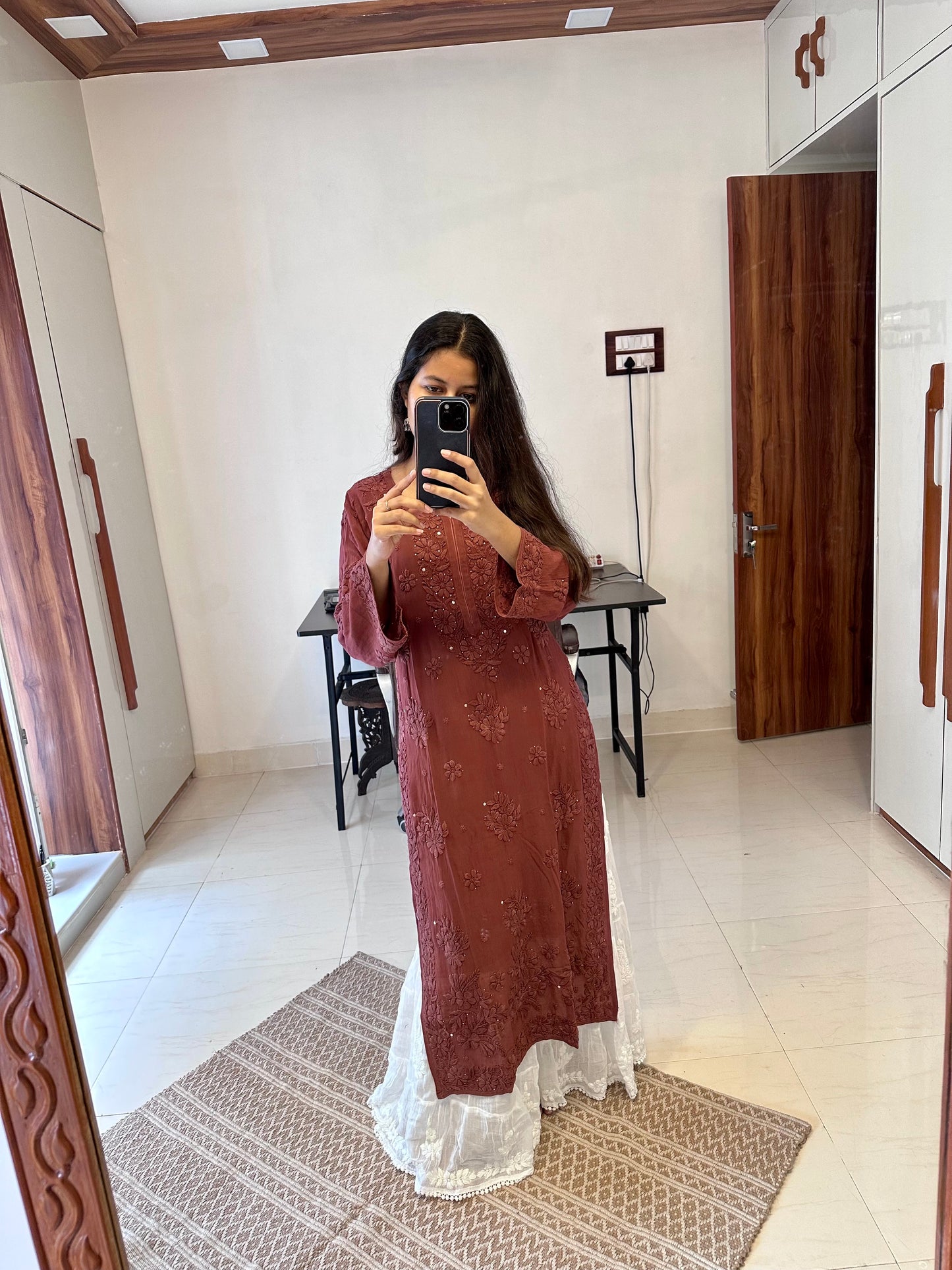 Festive Haniya Chikankari Kurta