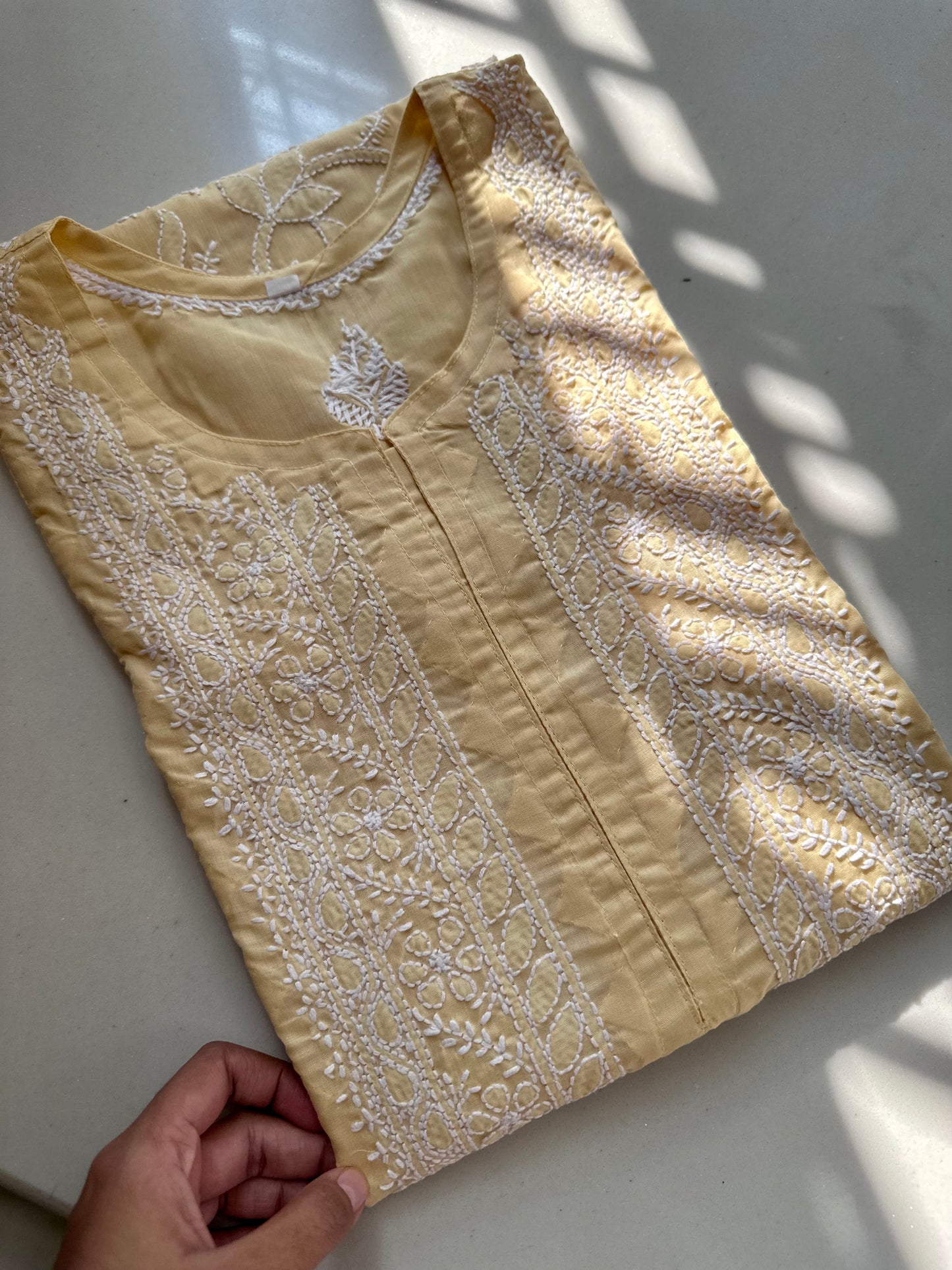 Raahat Cotton Chikankari Kurta