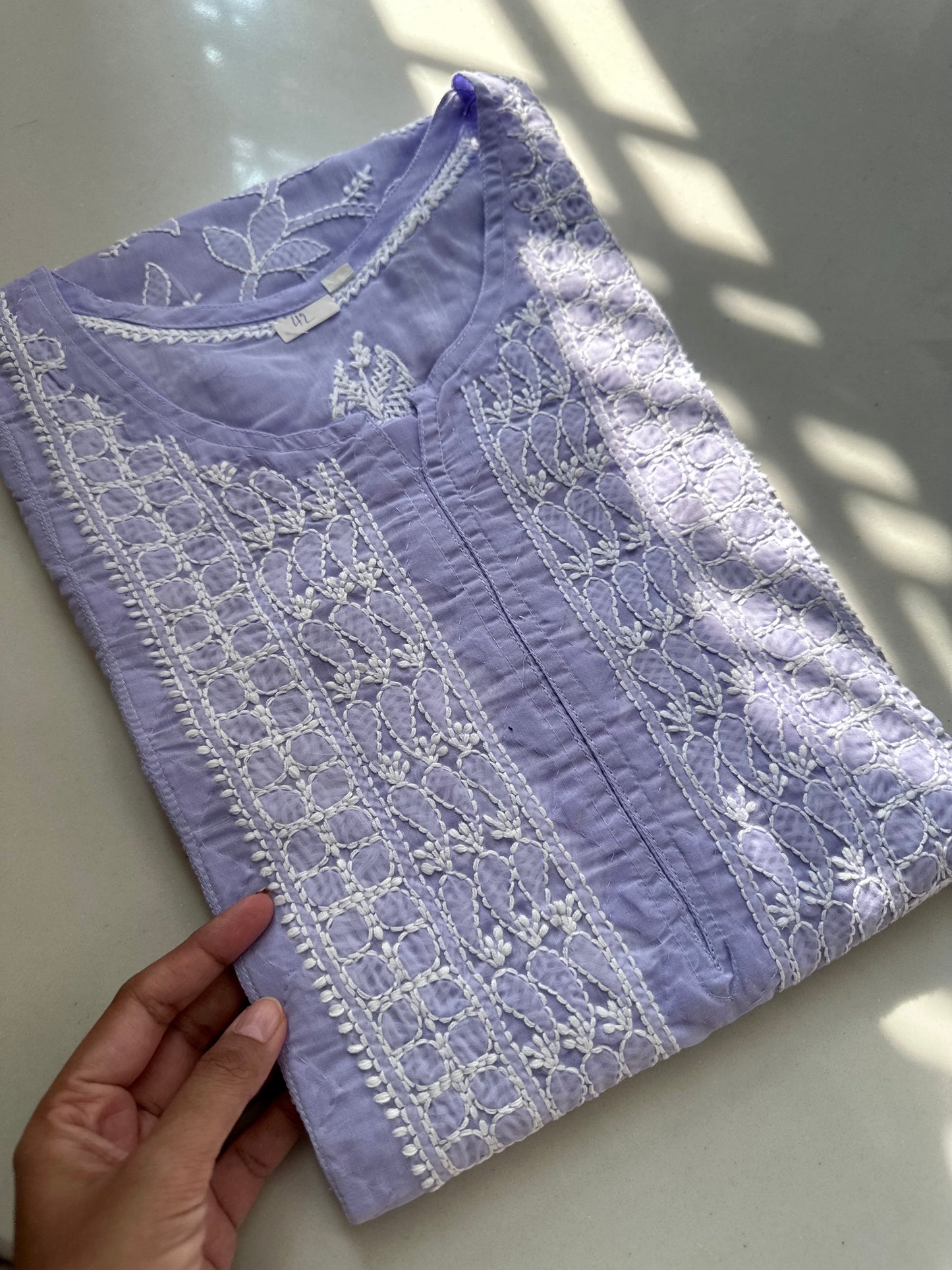 Raahat Cotton Chikankari Kurta