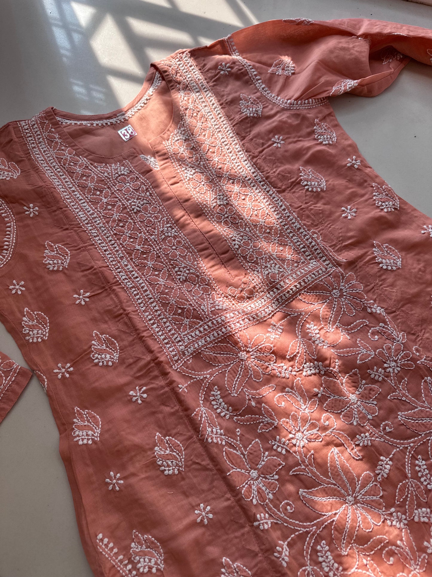 Raahat Cotton Chikankari Kurta