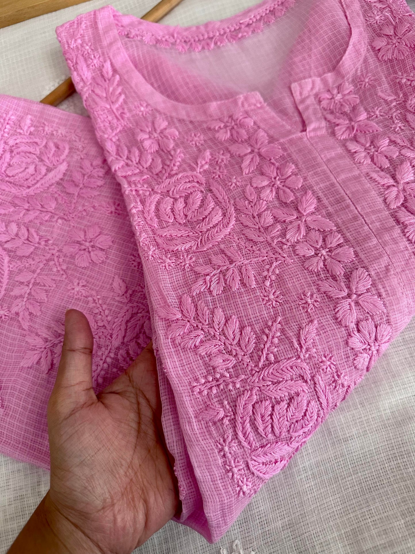 Gulabo Kota Chikankari Kurta