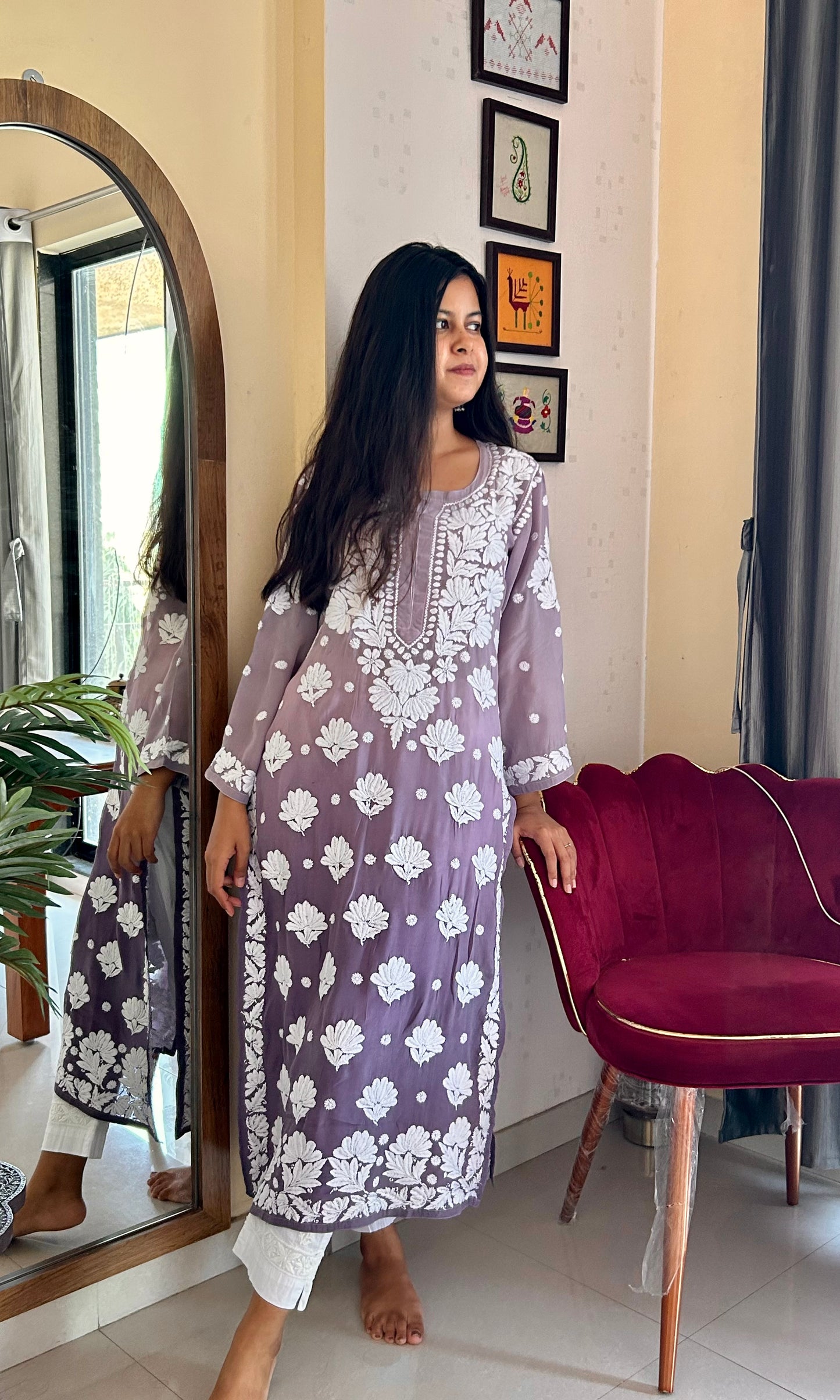 Noor Chikankari Kurta