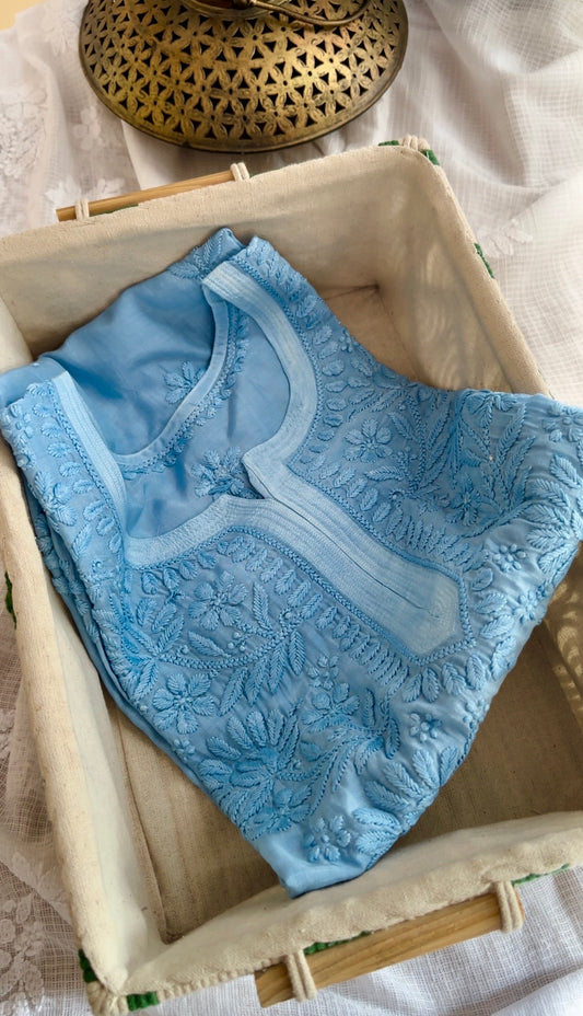 Nazraana Chikankari Kurta